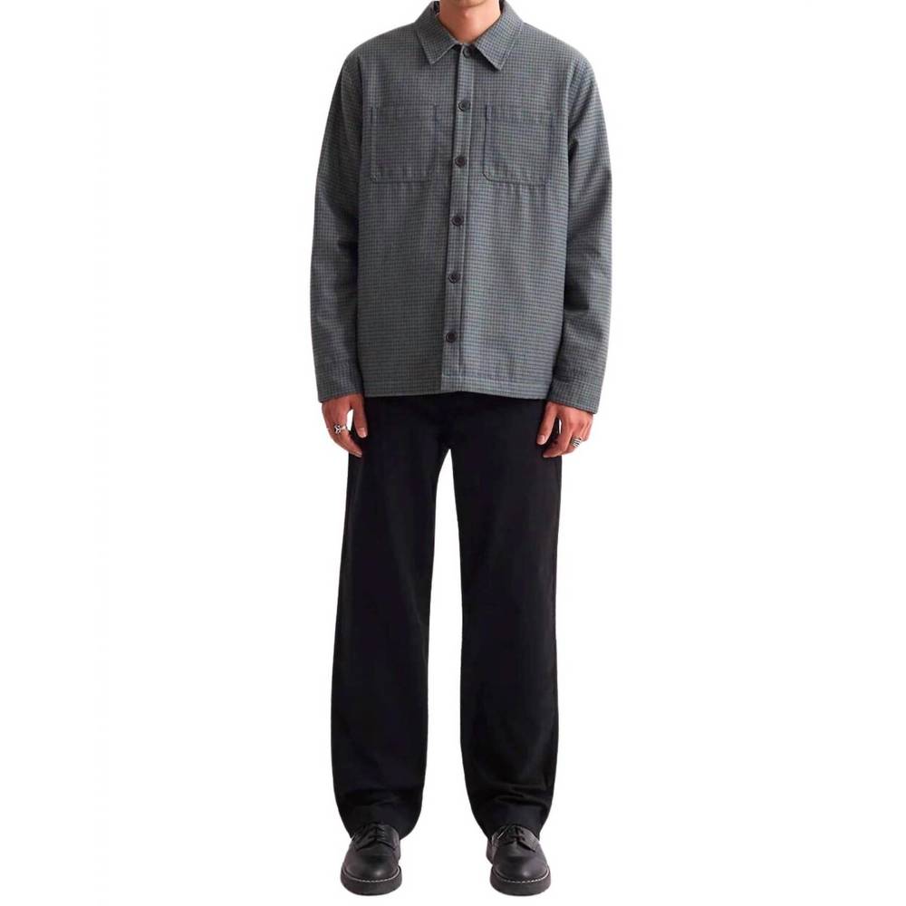 NEW SATURDAYS NYC ross brushed pants in black - Picture 3 of 3